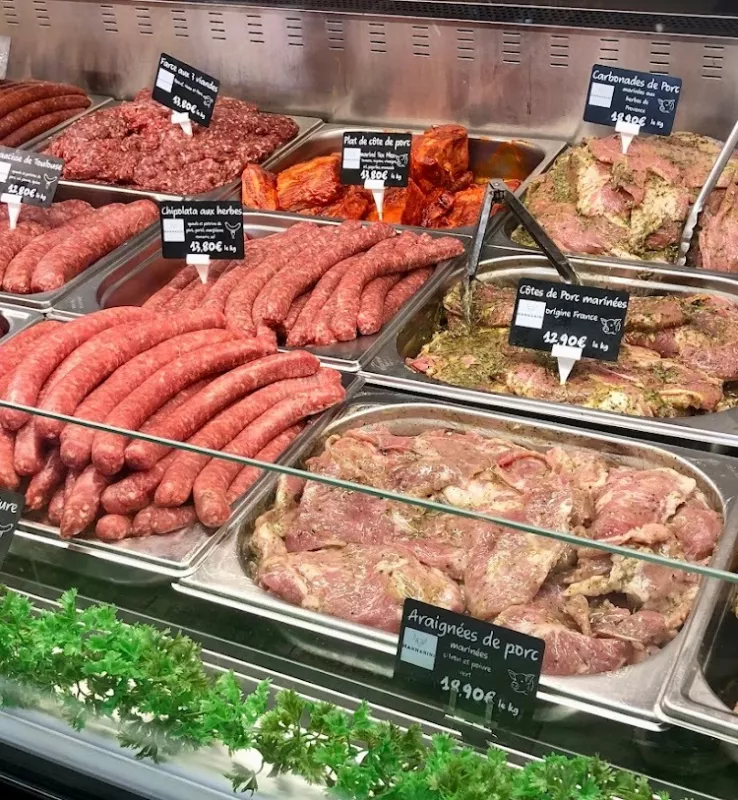 Produits de la boucherie, Ajaccio, Boutique Mannarini